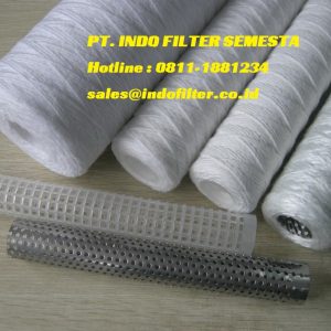 String Wound Filter Cartridge 100 Micron